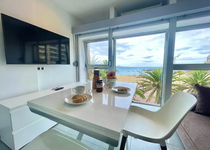 Beachfront Stunning Views 아파트 라스팔마스