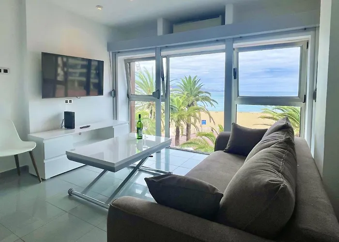 아파트 Beachfront Stunning Views 라스팔마스