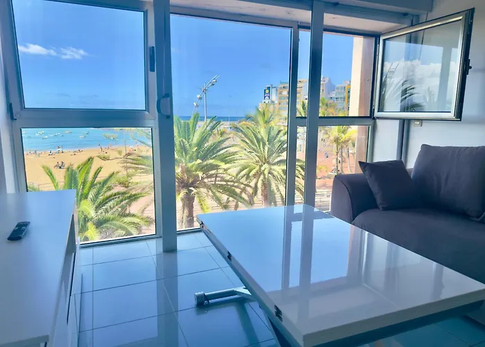 Beachfront Stunning Views 아파트 라스팔마스